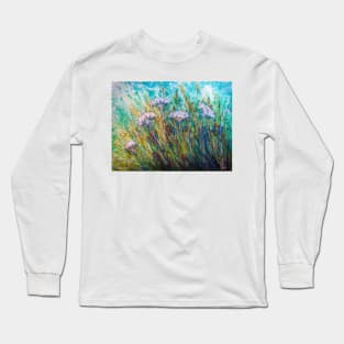 Wild flowers field Long Sleeve T-Shirt